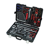 240B11-1020M 102pcs socket & tool set 1/4'' & 1/2'' Dr.